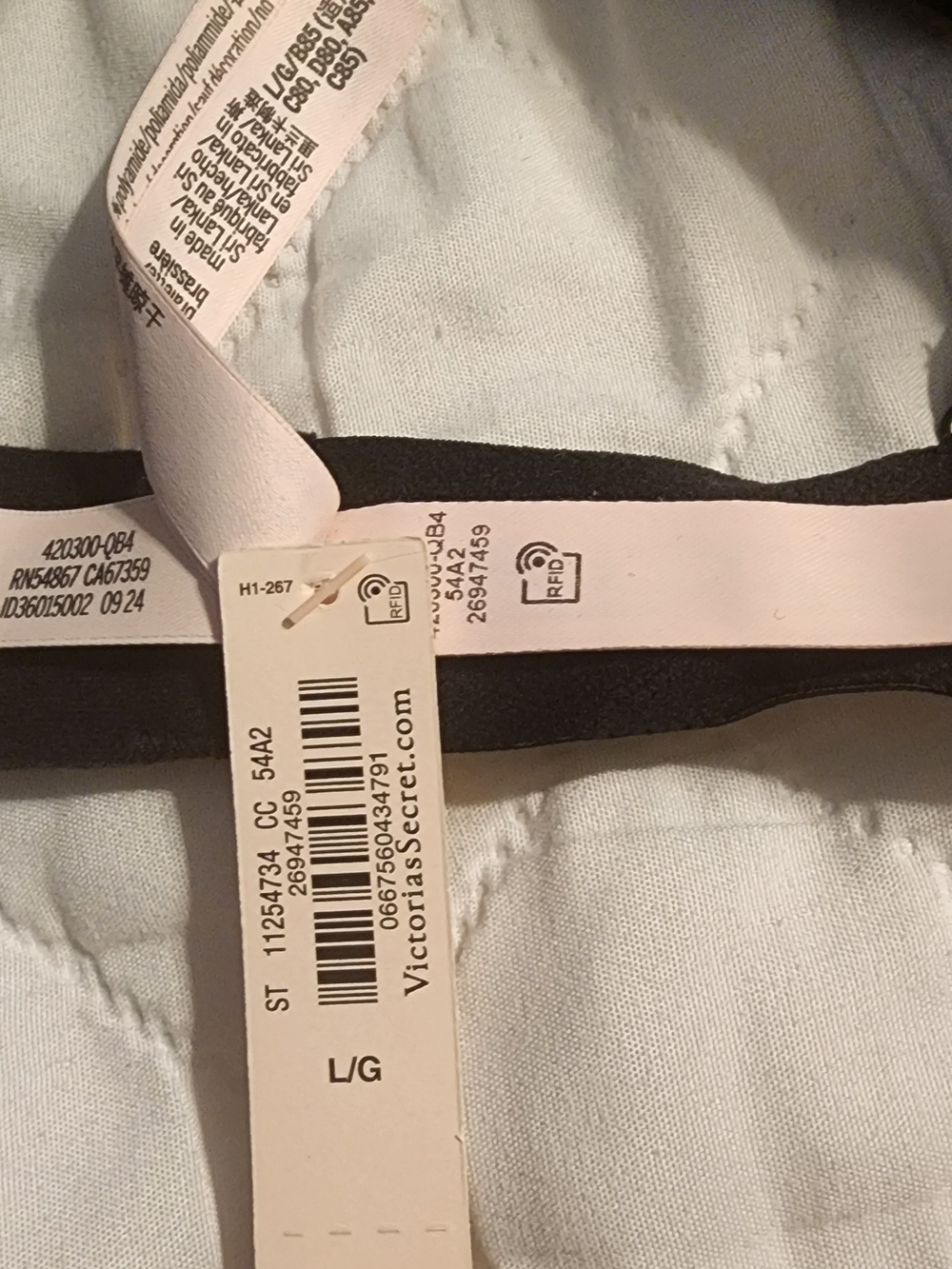 Victoria's Secret Silver Rhinestone Bralette - Picture 5 of 6